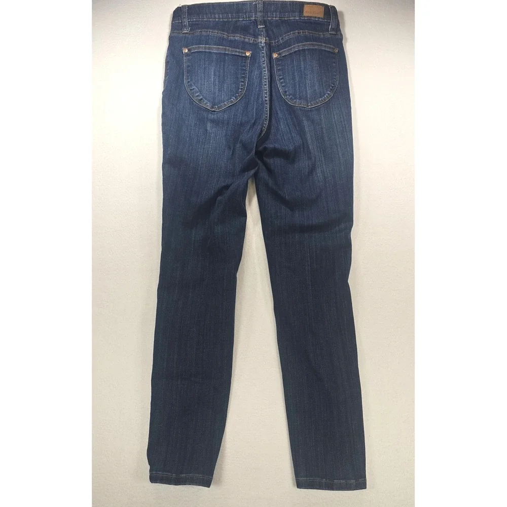 Judy Blue Pull On Skinny Jeans Womens 9/29 Dark Wash High Rise Denim Leggings